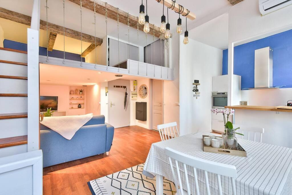 Superbe Appartement Mezzanine Au Coeur Du Panier Marsella Exterior foto